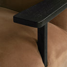 101 Copenhagen Toe Lounge Chair with Armrests Desert