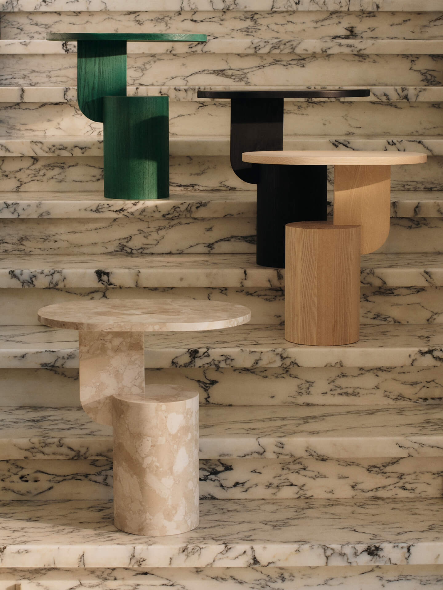 Ferm Living Insert Side Table Stone Sand