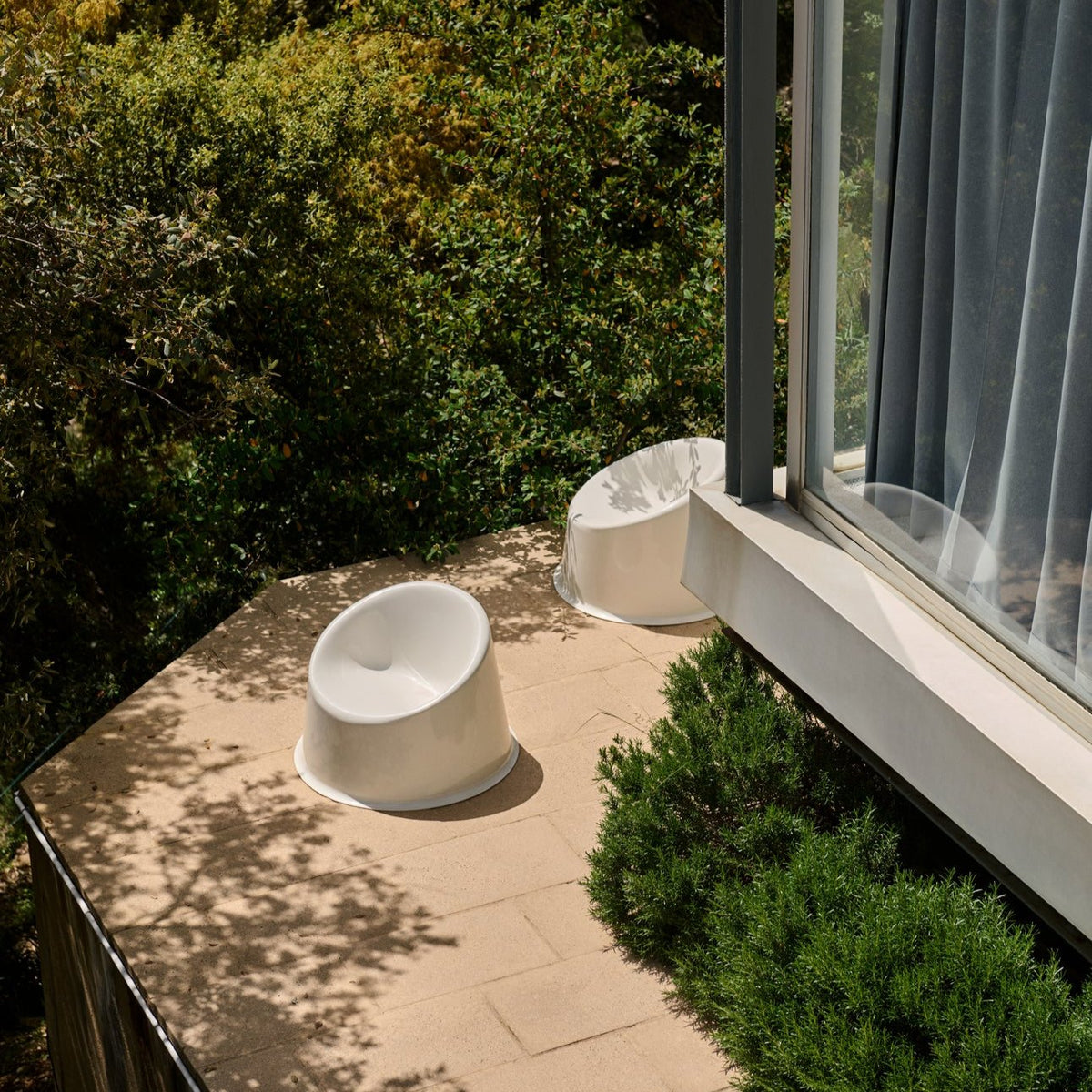 Verner Panton Panto Pop Lounge Chair White