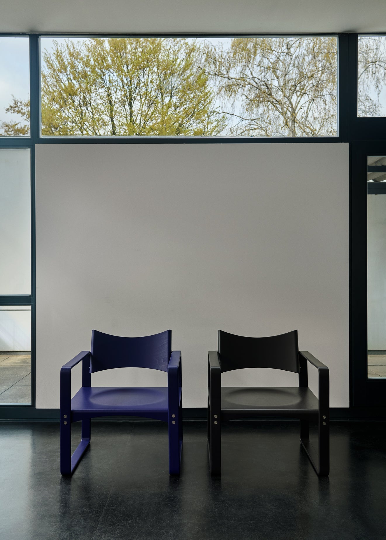 VERPAN Series 270 F Armchair Bent Birch Plywood