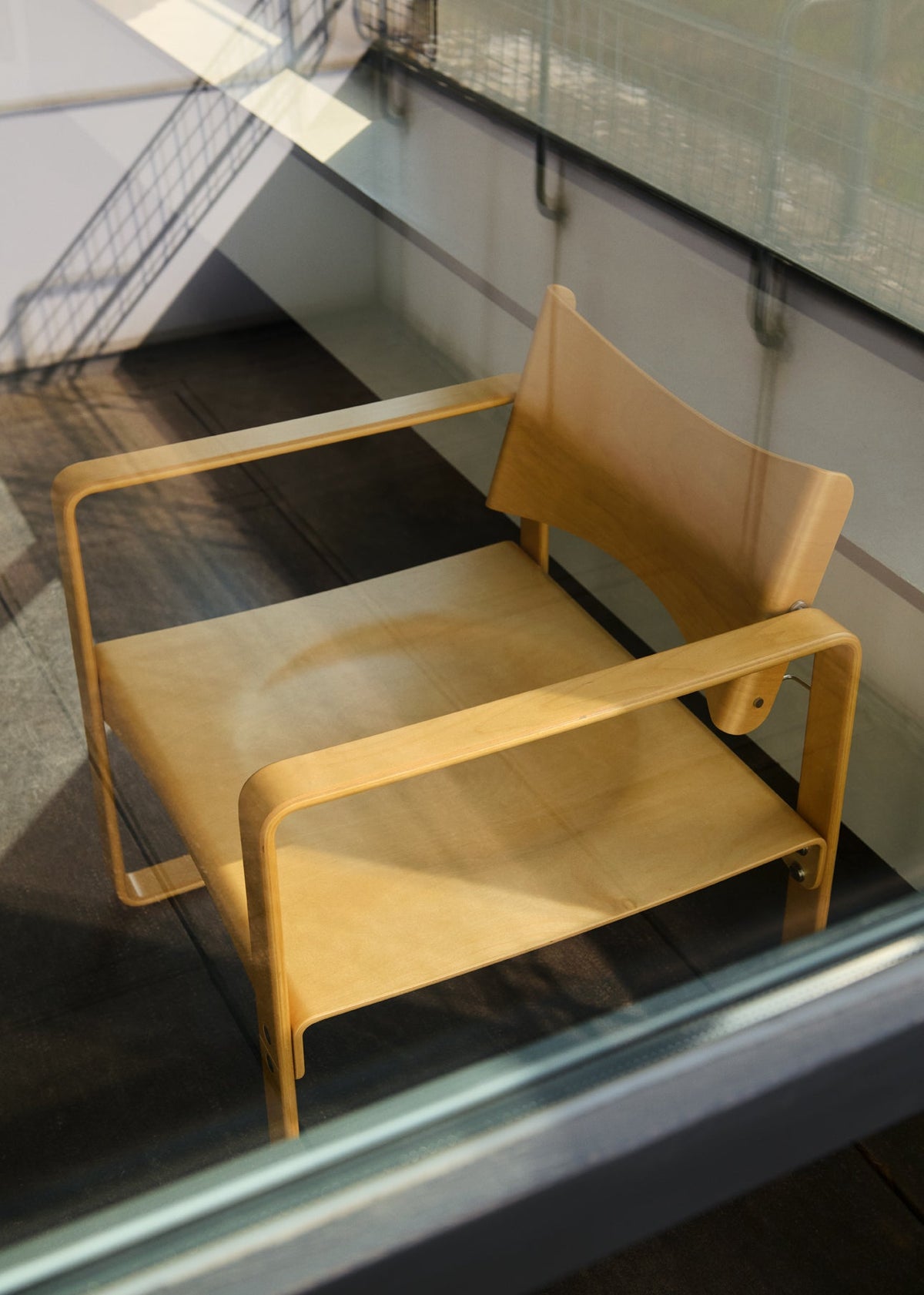 VERPAN Series 270 F Armchair Bent Birch Plywood