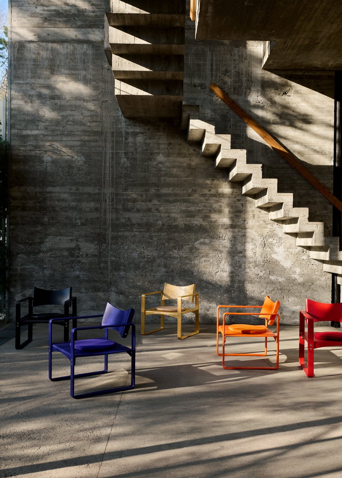 VERPAN Series 270 F Armchair Bent Birch Plywood