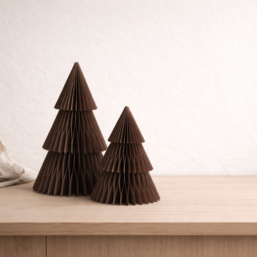 Nordic Rooms Deluxe Paper Tree Cocoa