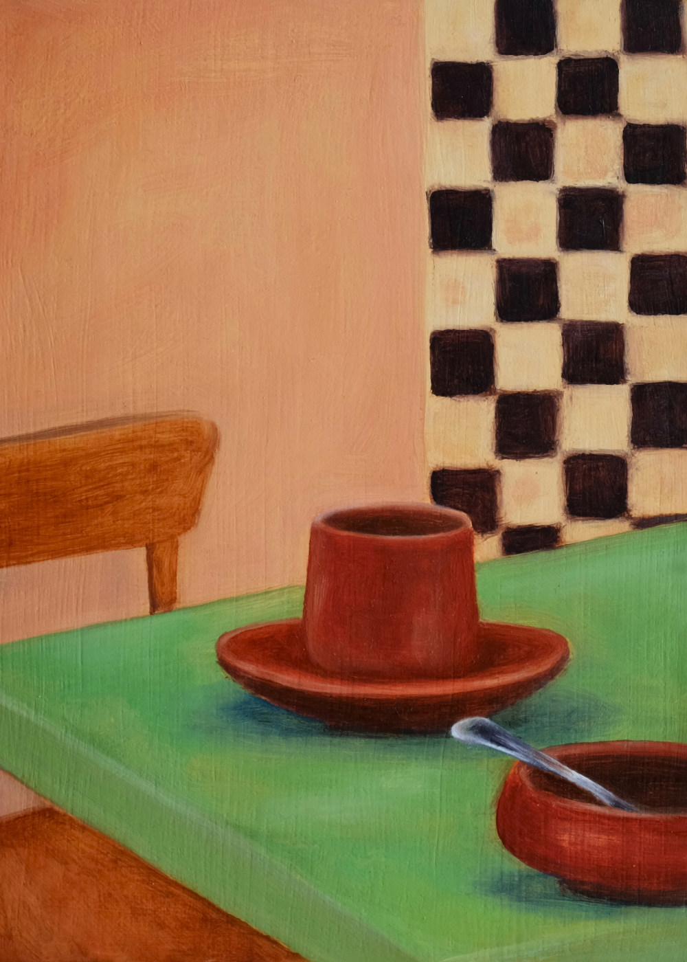 Paper Collective After Coffee Art Print by Beth Kaye