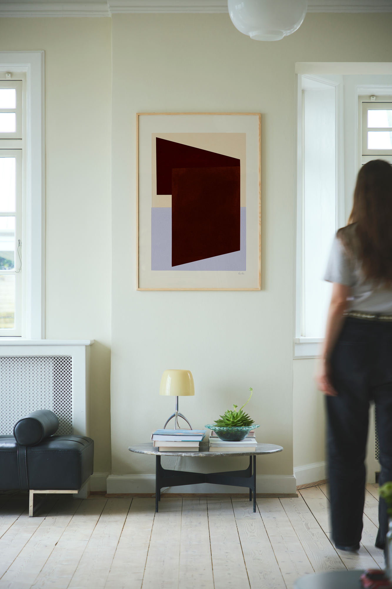 Paper Collective Layered 02 Art Print by Karolina Székely