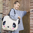 OYOY Darling Panda Tote Bag Recycled Fleece