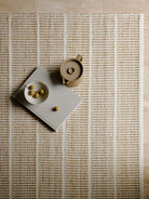 Armadillo Trellis Handwoven Wool and Jute Area Rug
