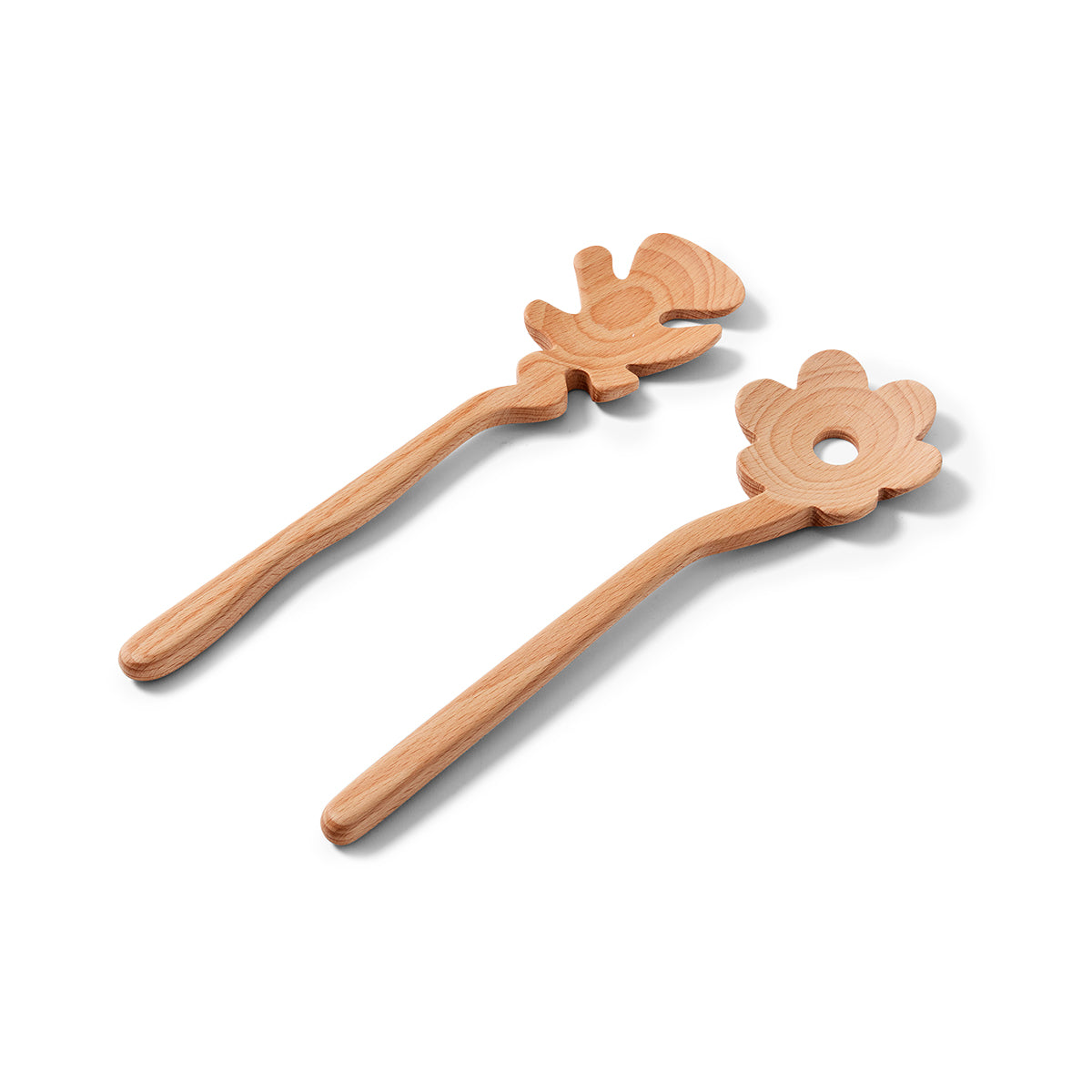 Areaware Serving Friends Flowers Wooden Spoons