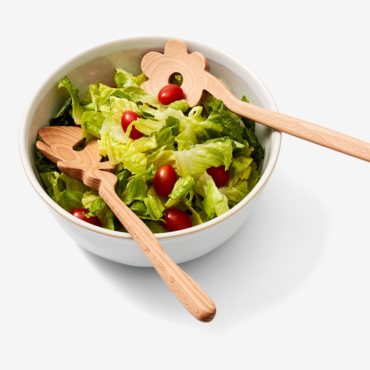 Areaware Serving Friends Flowers Wooden Spoons