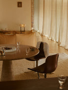 Armadillo Arroyo Felted Wool Herringbone Pattern Area Rug