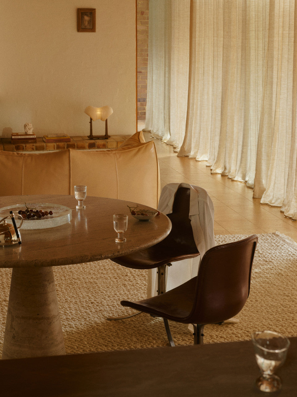 Armadillo Arroyo Felted Wool Herringbone Pattern Area Rug