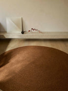 Armadillo Braid Round Wool Blend Rug