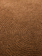 Armadillo Braid Round Wool Blend Rug