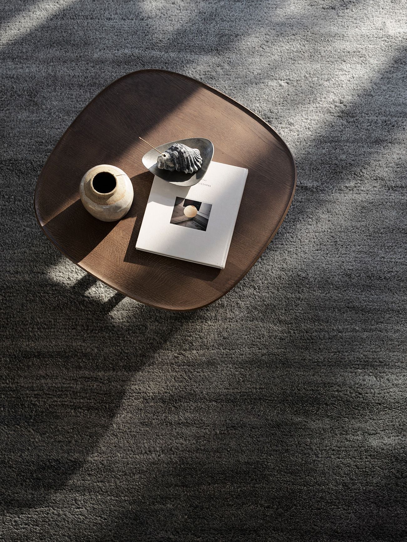 Armadillo Petra Hand-Knotted New Zealand Wool Berber Rug