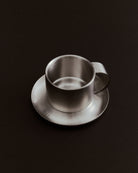 Service Projects Arlo 03 Brushed Stainless Steel Coffee Cup Set