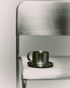 Service Projects Arlo 03 Brushed Stainless Steel Coffee Cup Set