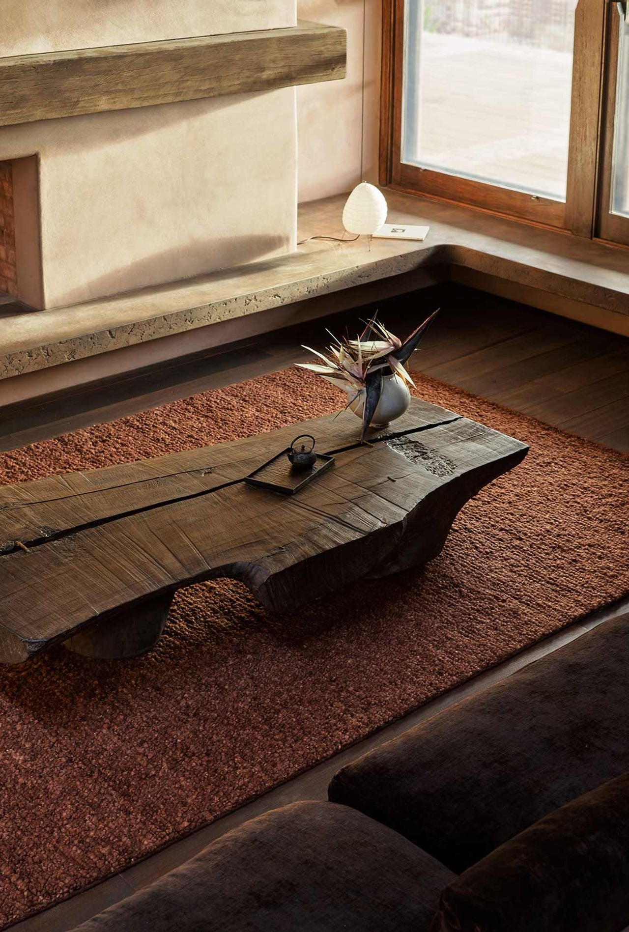Armadillo Mason Hand-Woven New Zealand Wool Rug