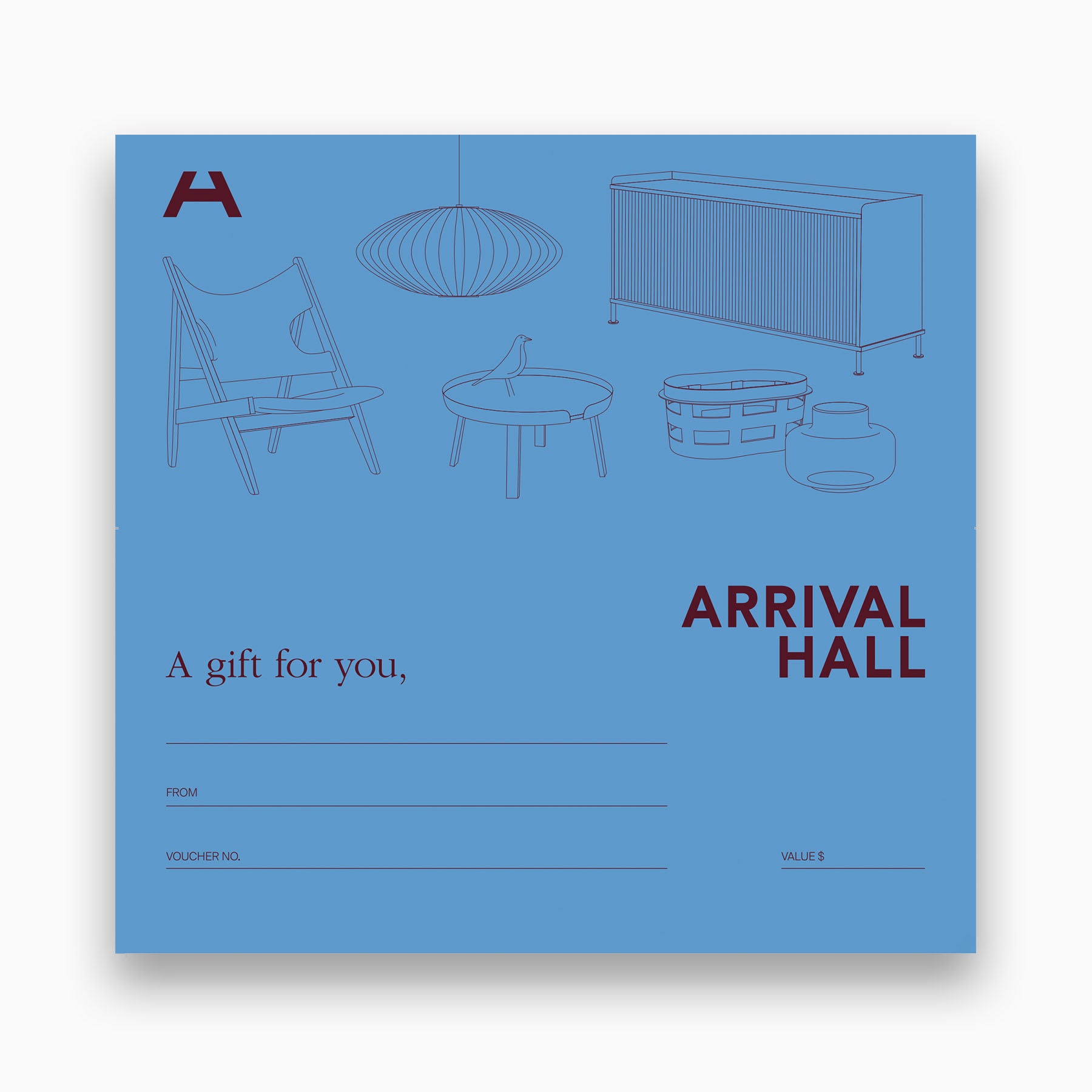 Arrival Hall Gift Card