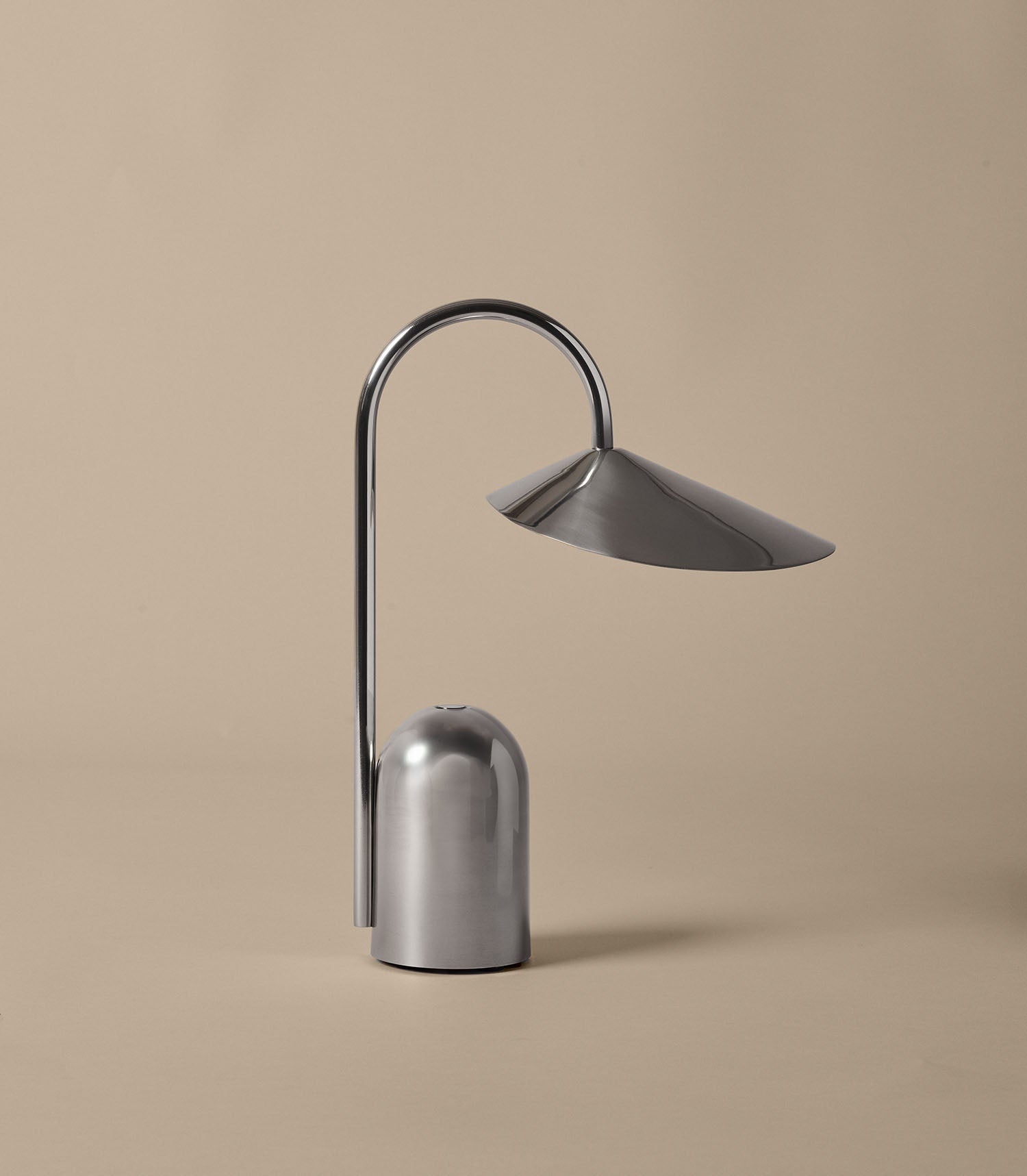 Ferm Living Arum Portable Lamp - Stainless Steel