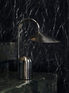 Ferm Living Arum Portable Lamp - Stainless Steel