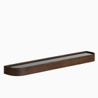 Audo Copenhagen Epoch Shelf with Rack - Dark Stained Oak/Black