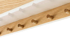 Audo Copenhagen Epoch Shelf with Rack - Natural Oak/Fog