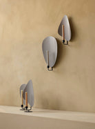 Audo Copenhagen Flambeau Candle Holder - Bronzed Brass/Grey 40cm