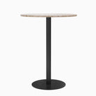 Audo Copenhagen Harbour Column Bar Table 80cm Kunis Breccia