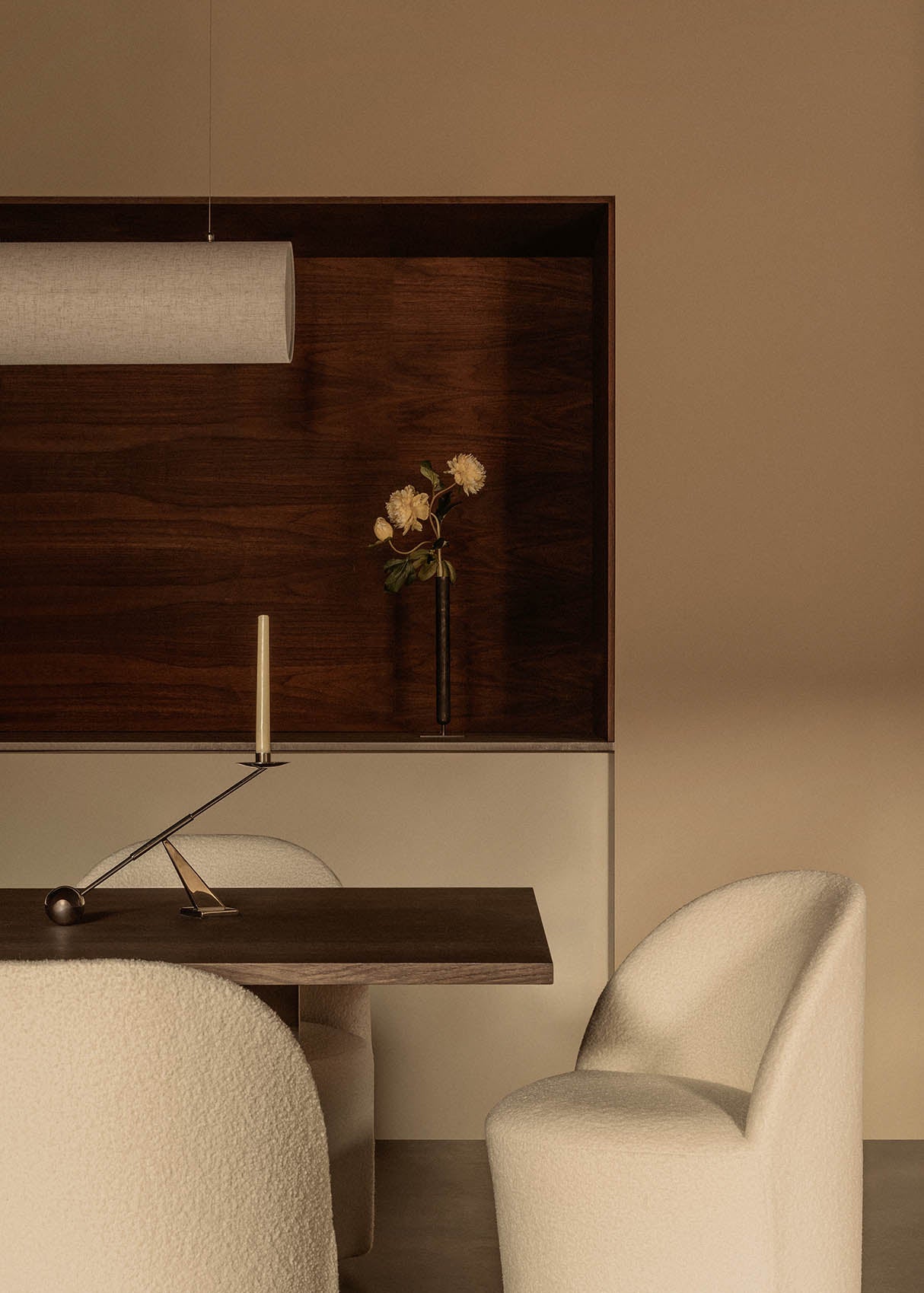 Audo Copenhagen Hashira Linear Pendant Lamp - Raw