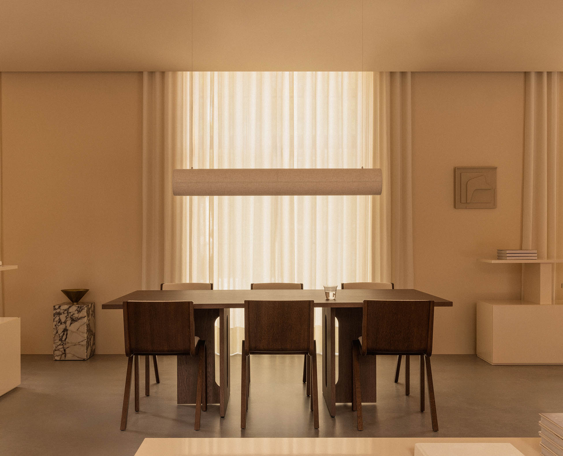 Audo Copenhagen Hashira Linear Pendant Lamp - Raw