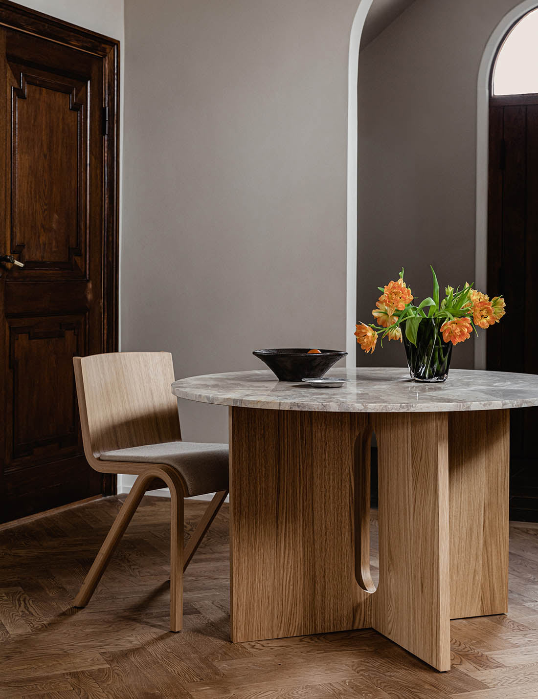 Audo Ready Dining Chair Seat Upholstered