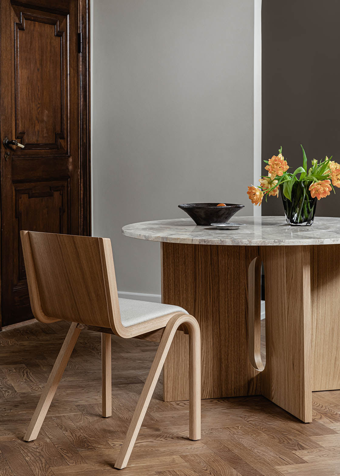 Audo Ready Dining Chair Seat Upholstered
