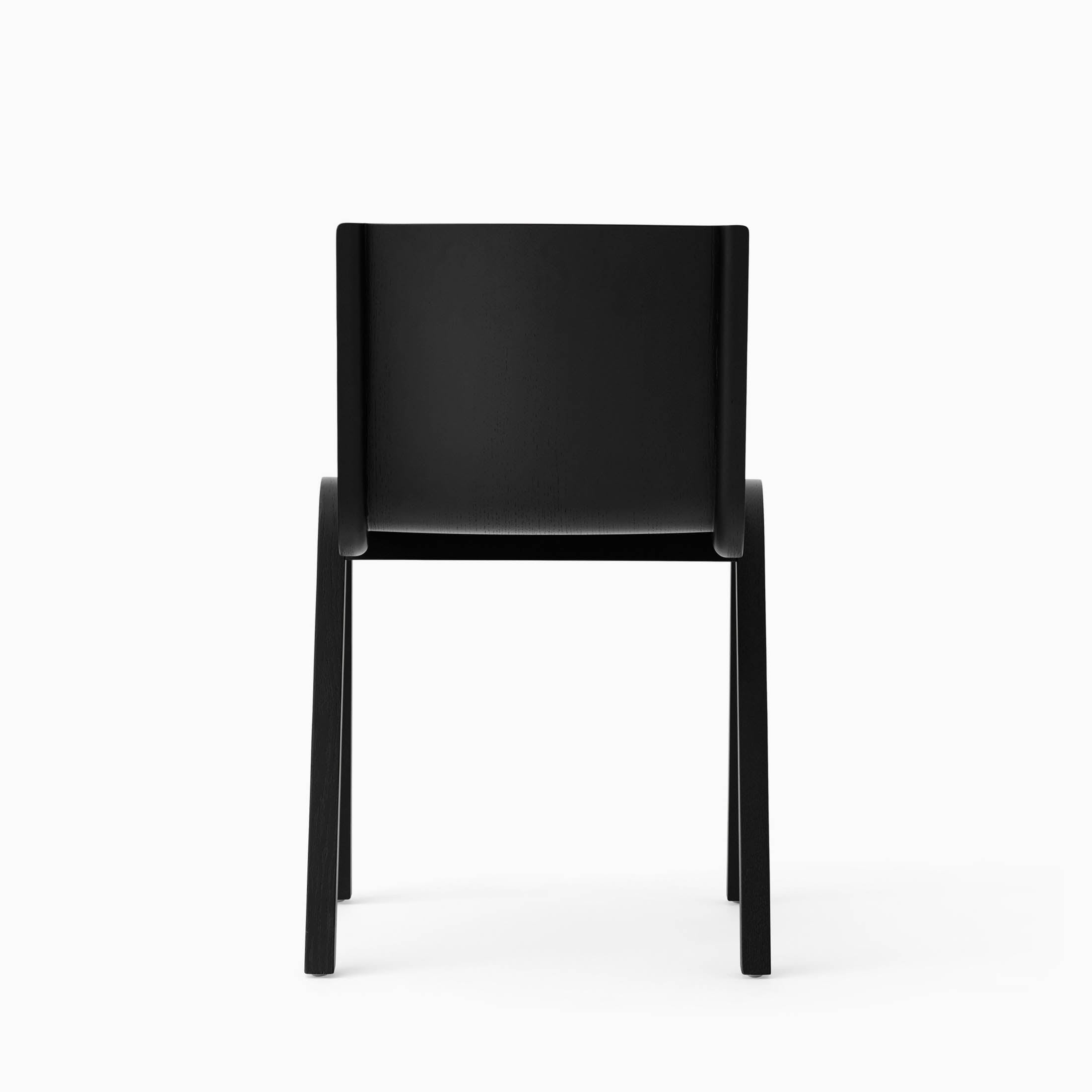 Audo Ready Dining Chair Black Oak