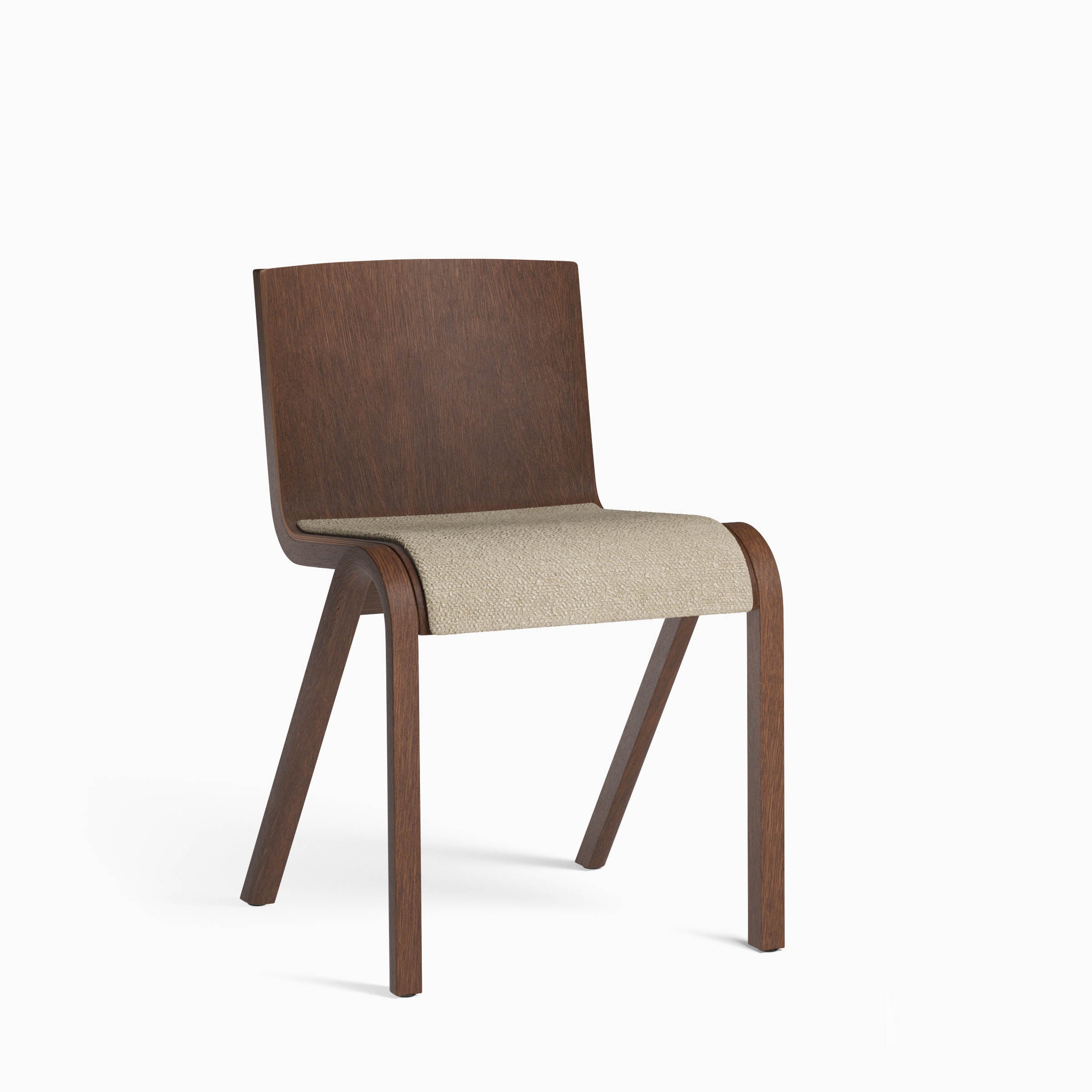 Audo Ready Dining Chair Seat Upholstered Audo Boucle 02