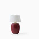 Audo Copenhagen Torso Table Lamp Portable - Ruby