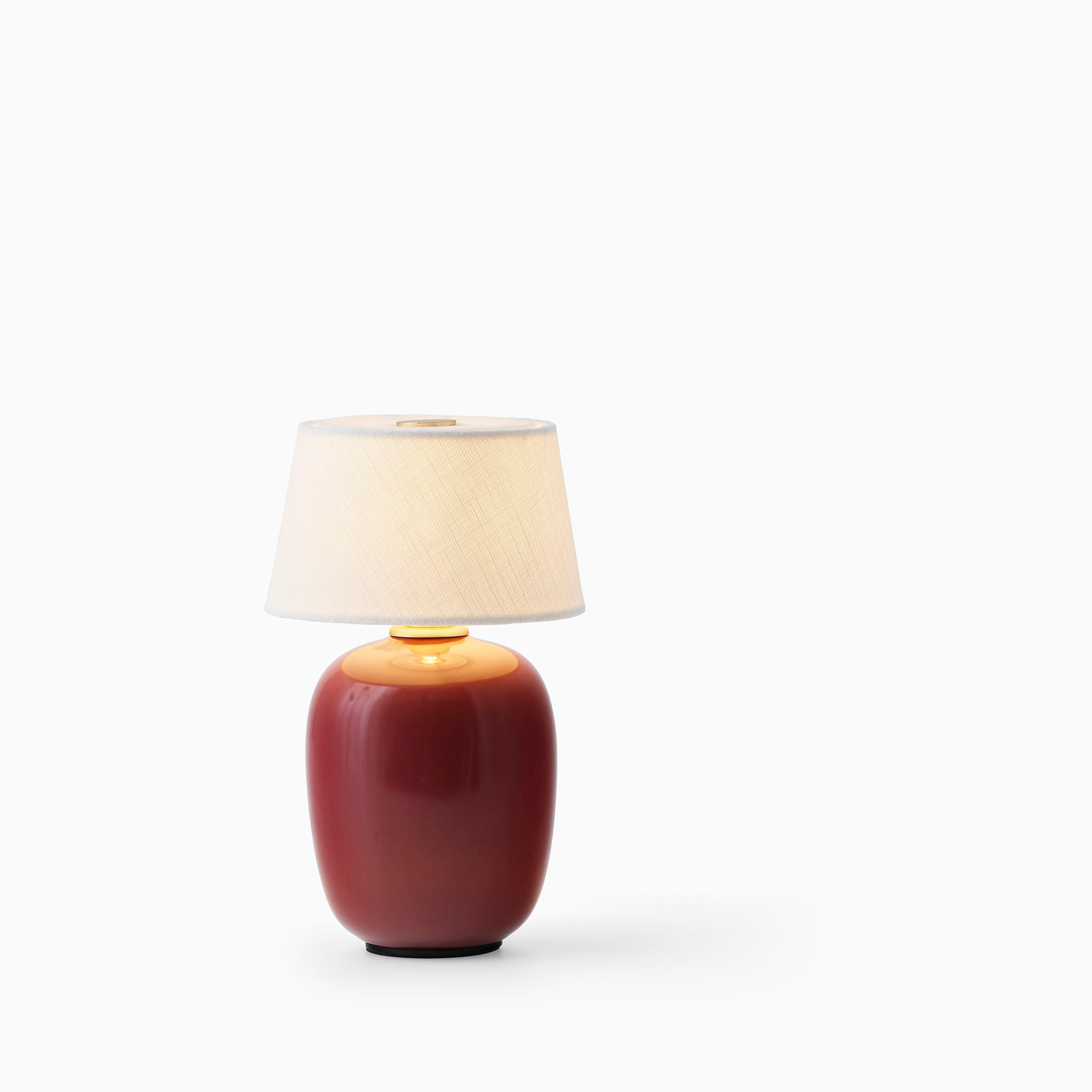 Audo Copenhagen Torso Table Lamp Portable - Ruby