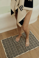 Baina Saroma Bath Mat - Sand/Noir