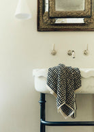 Baina Torrens Hand Towel - Sand/Noir