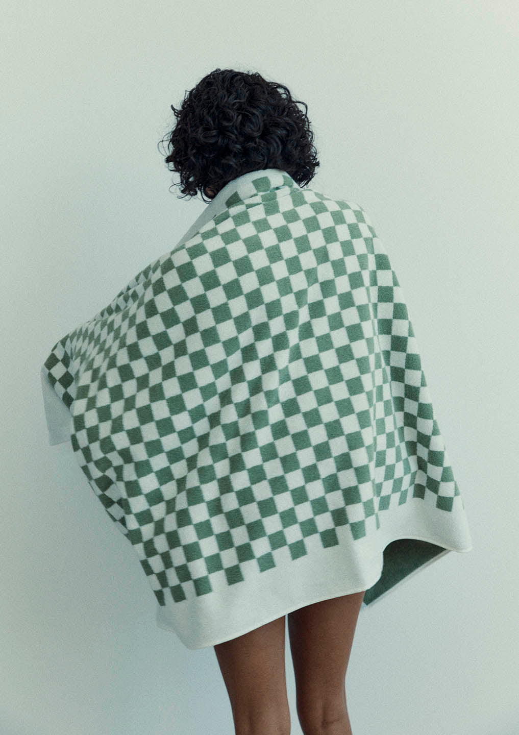 Baina Roman Pool Towel - Sage/Chalk