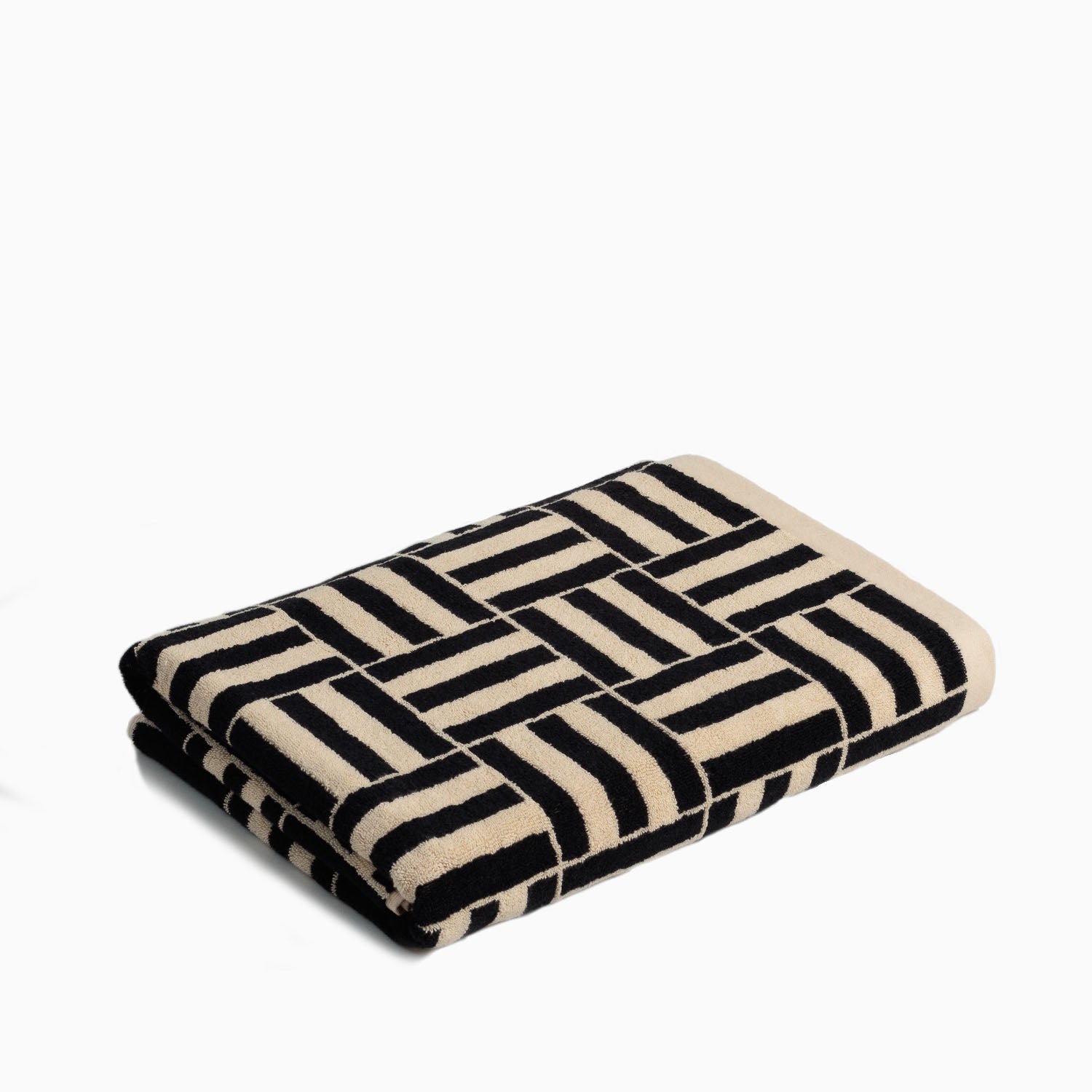 Baina Willis Pool Towel - Sand/Noir
