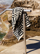 Baina Willis Pool Towel - Sand/Noir