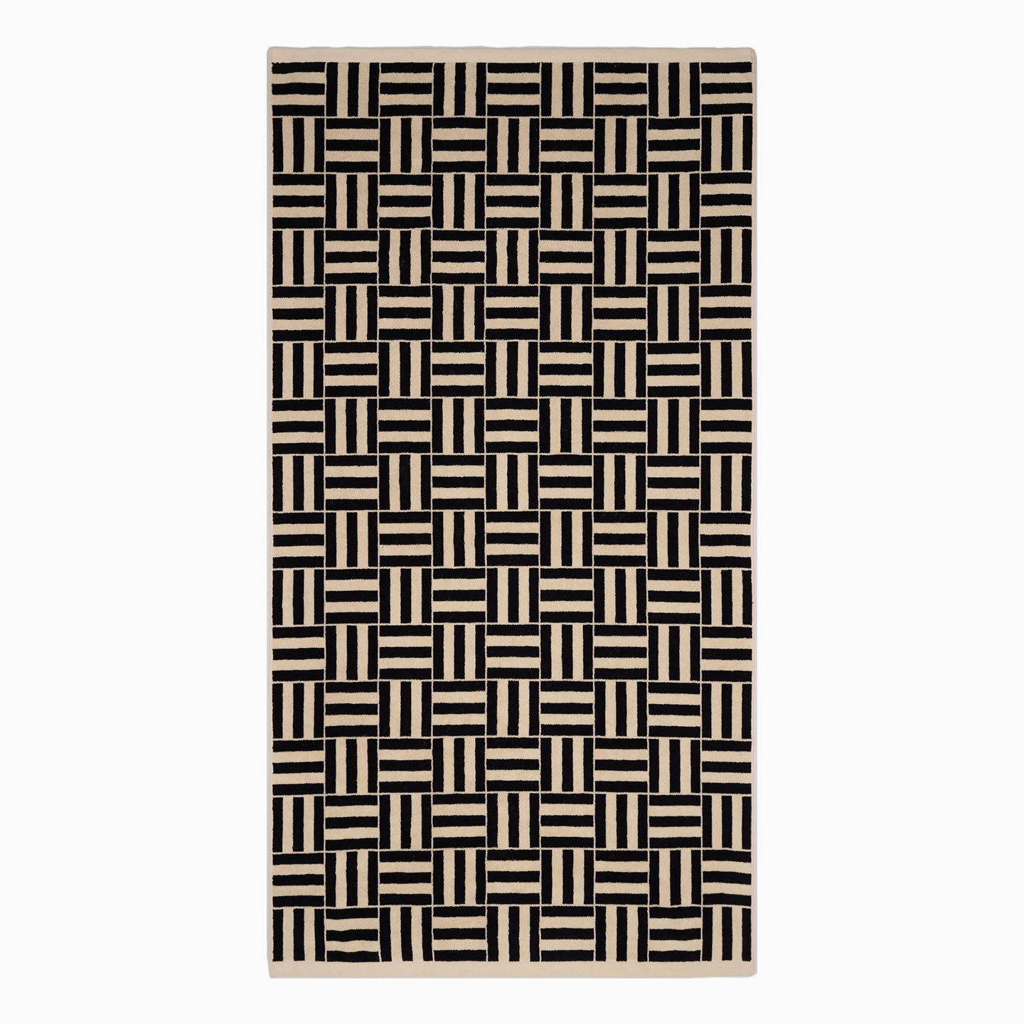 Baina Willis Pool Towel - Sand/Noir