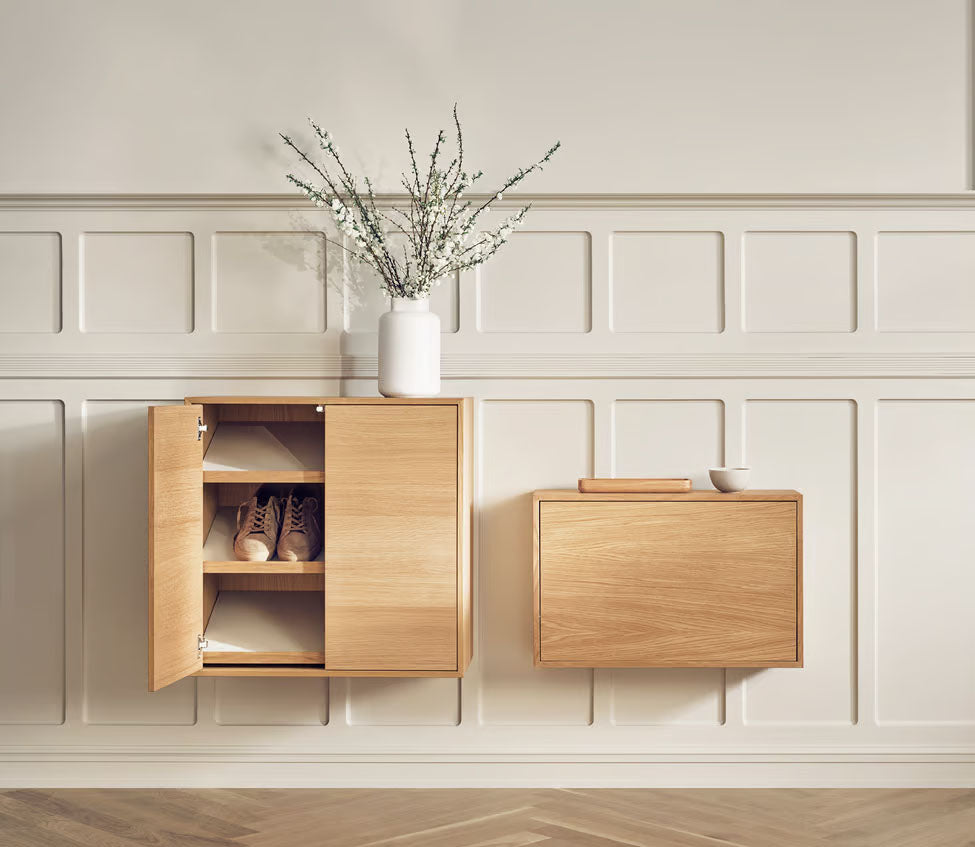 Bolia Case Shoe Cabinet Single Oiled Oak