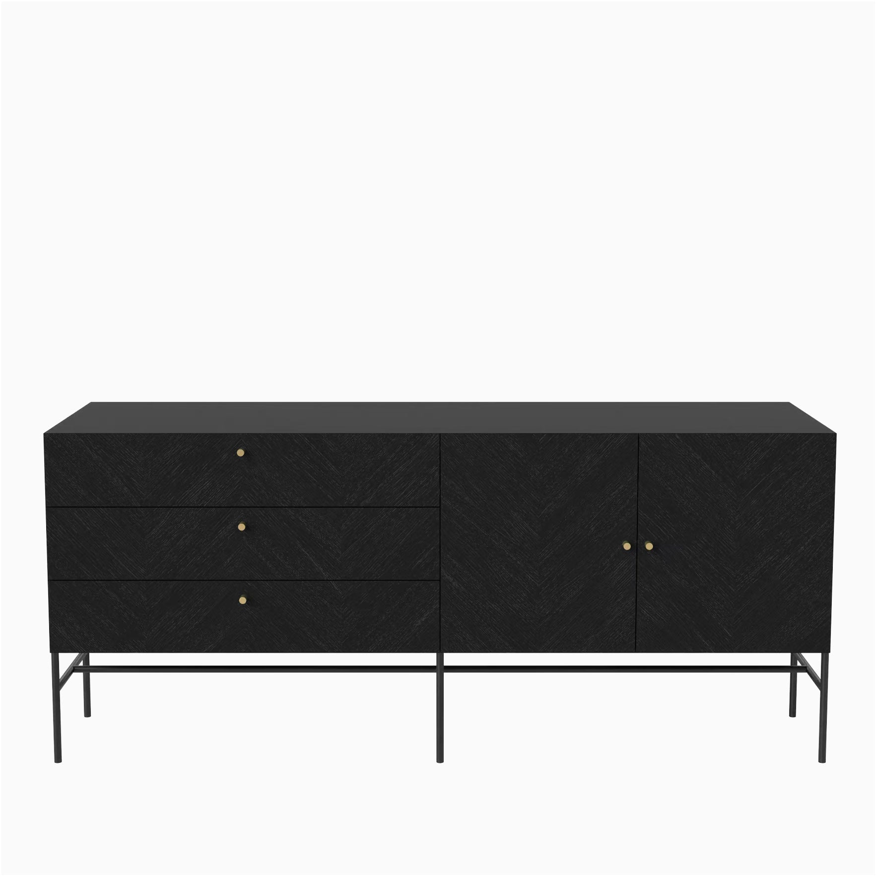 Bolia Luxe Sideboard Black Stained Oak