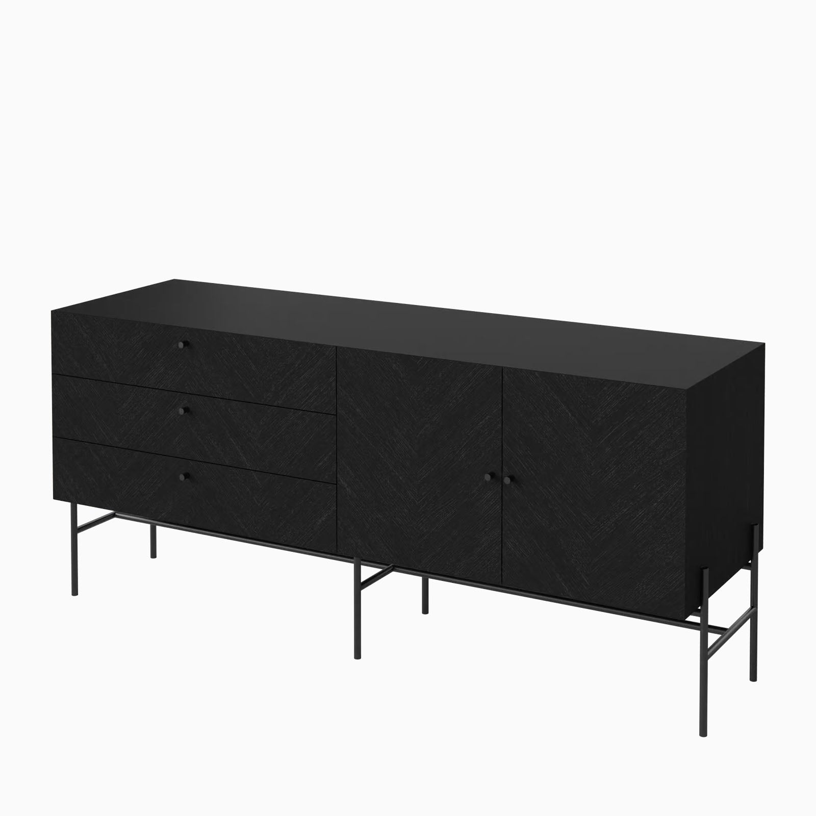Bolia Luxe Sideboard Black Stained Oak