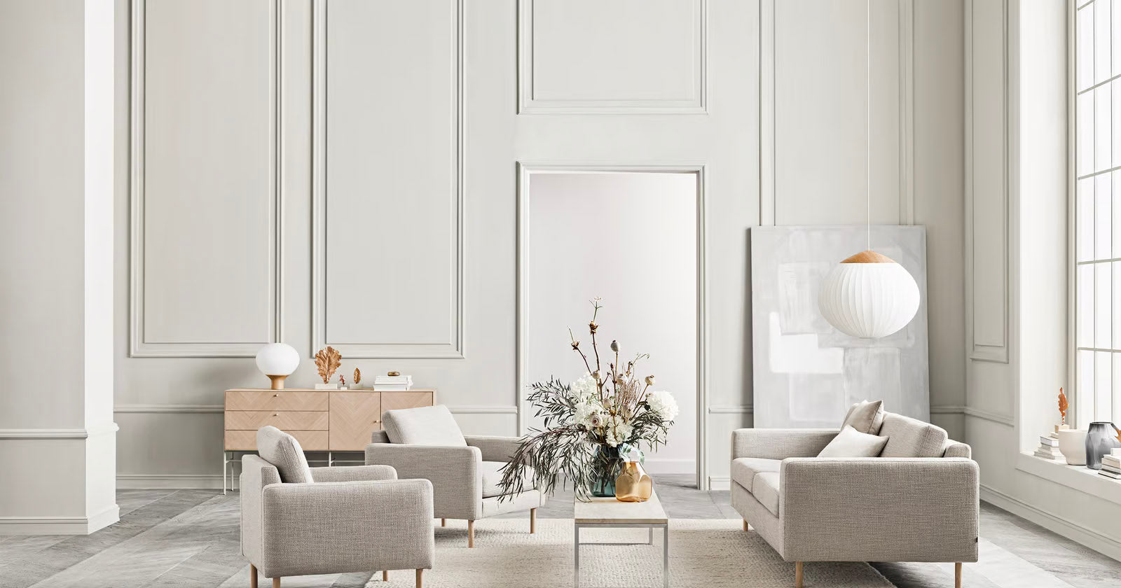 Bolia Luxe Sideboard White Oil