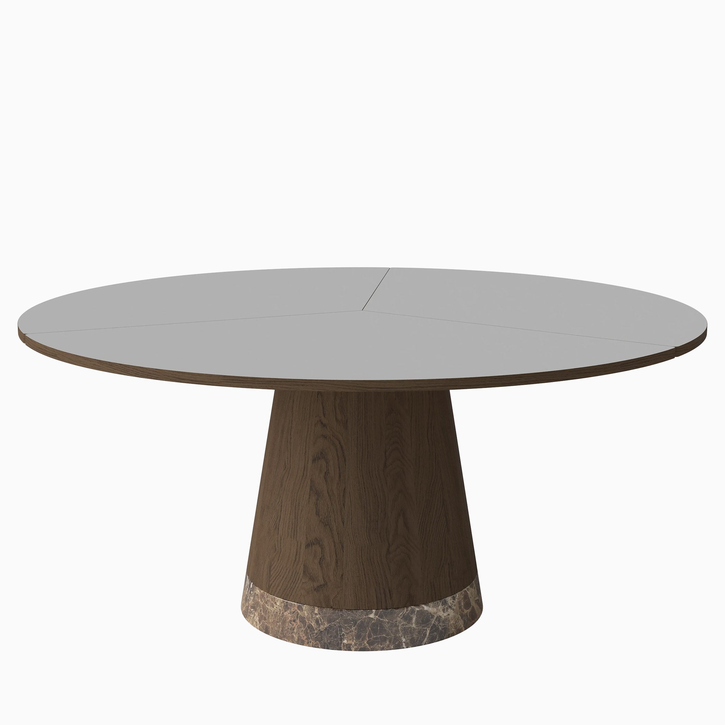 Bolia Piro 160cm Light Grey Fenix Dark Oiled Oak