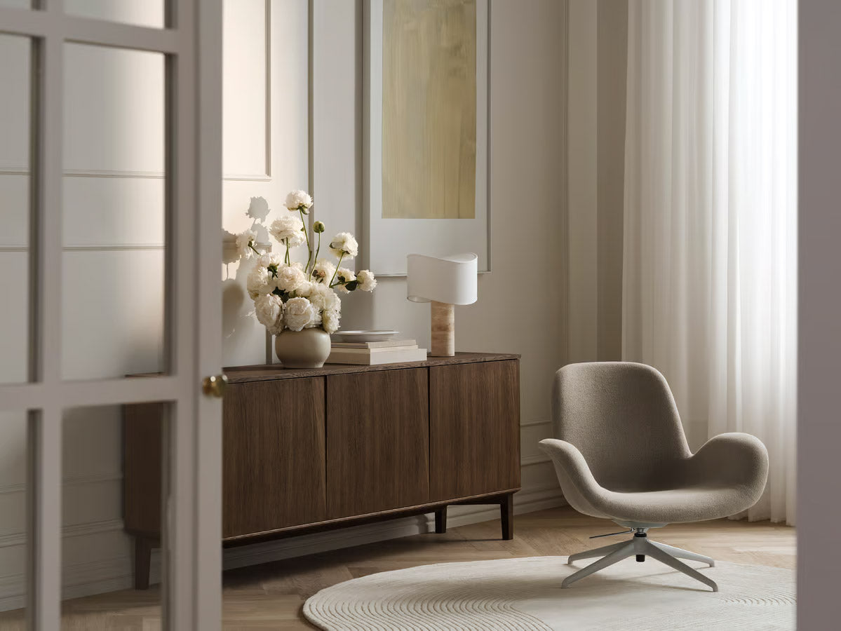 Bolia Silent Sideboard Wood Base 3 Door 