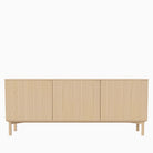 Bolia Silent Sideboard Wood Base 3 Door White Oiled Oak