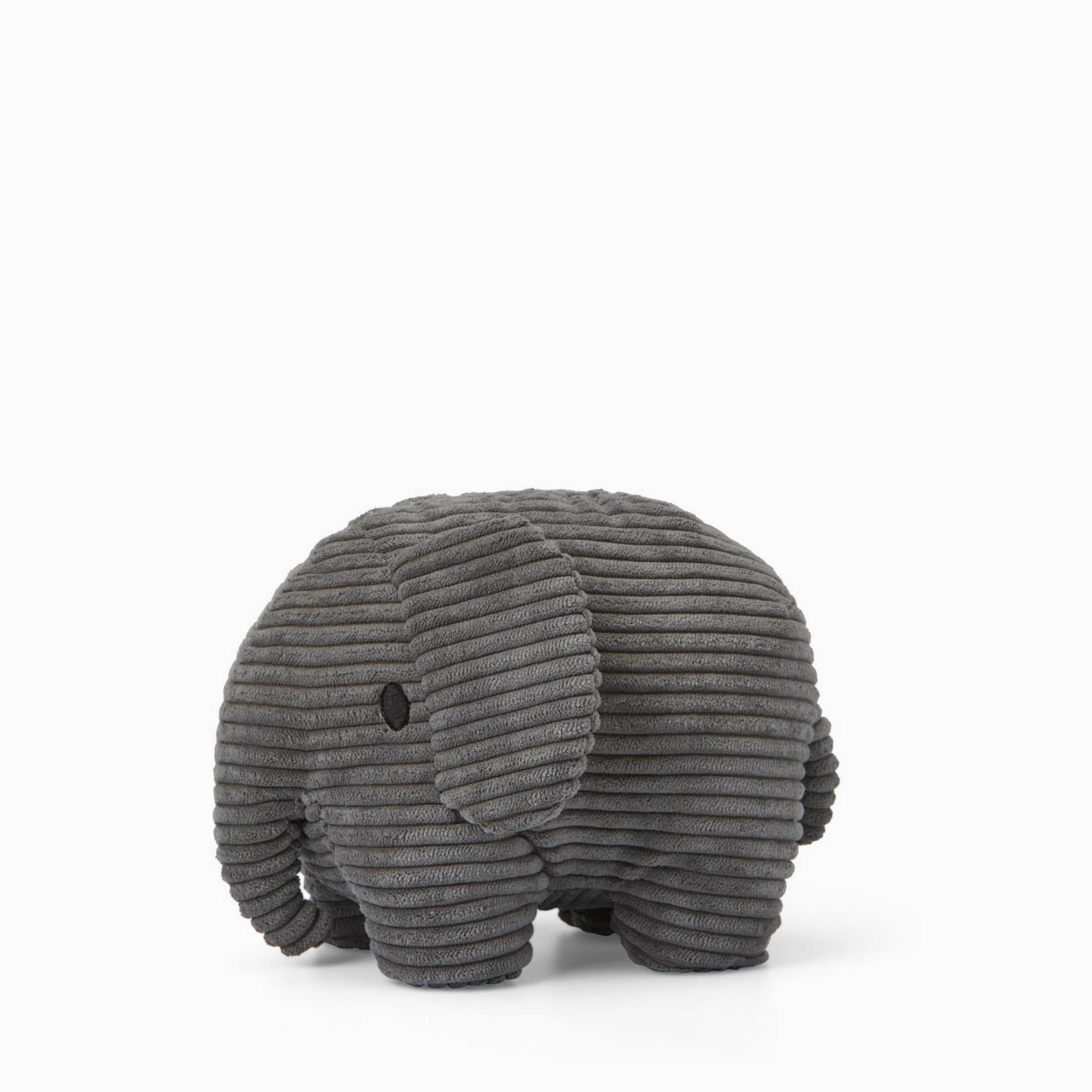 Elephant Eco Corduroy - Grey Side View